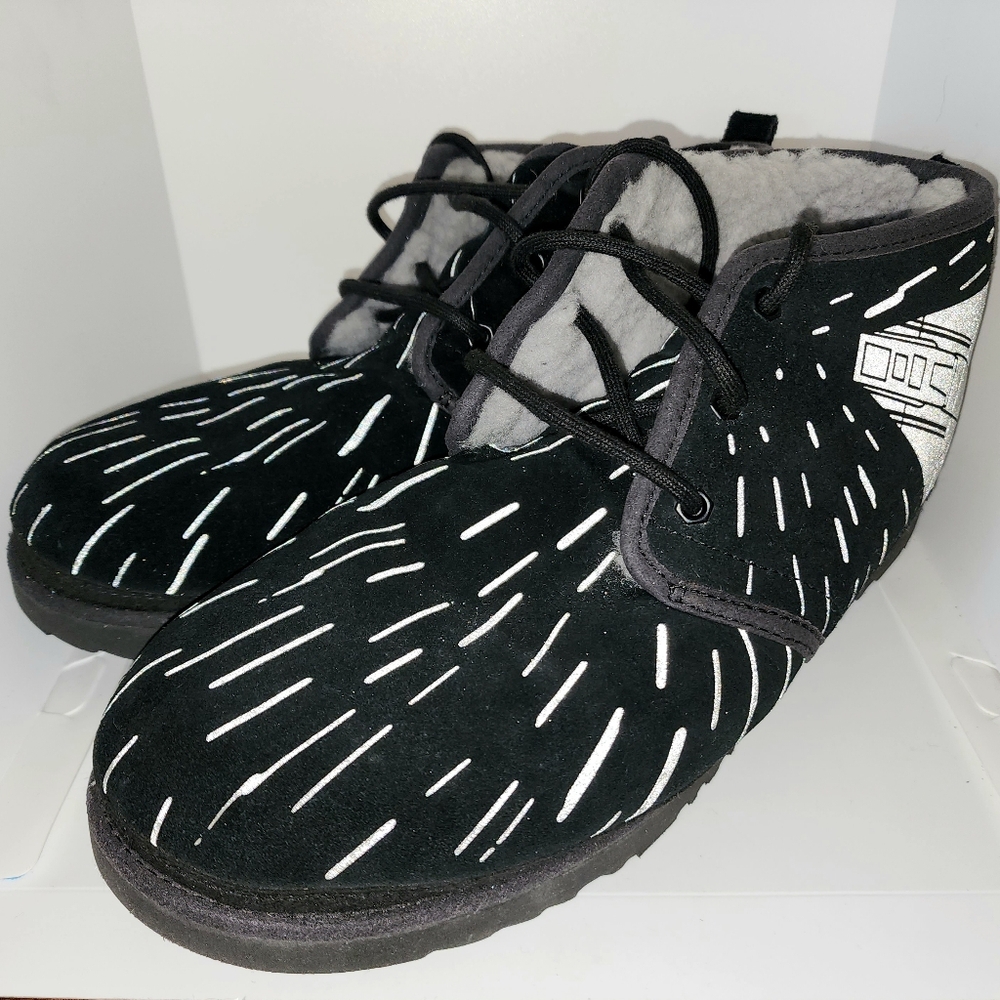 UGG Neumel Star Wars Millenium Falcon Hyperspace Boots Men's size 13
